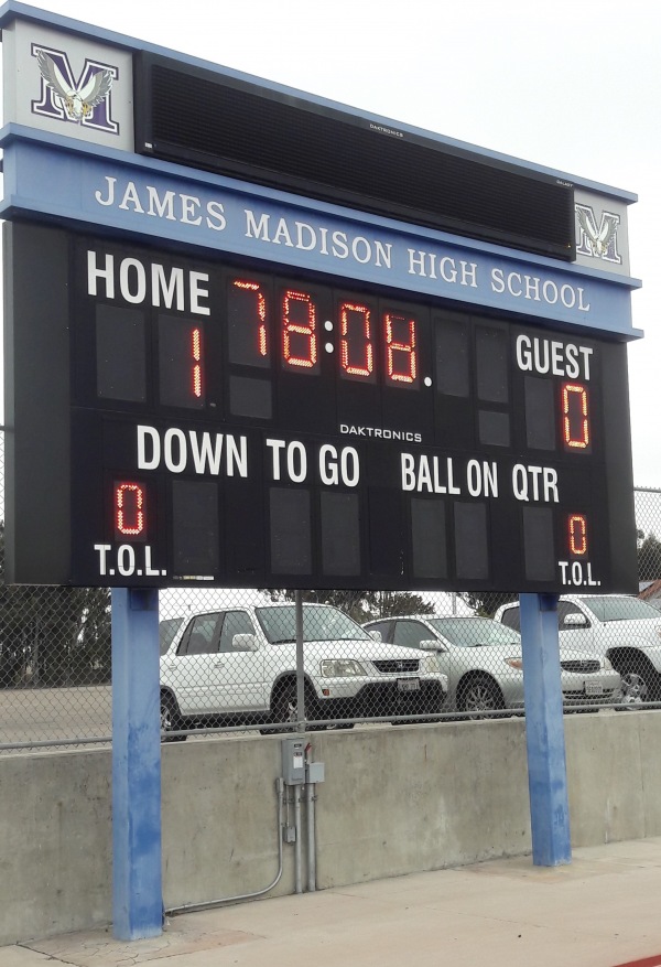 James Madison High School Stadium  - San Diego, CA