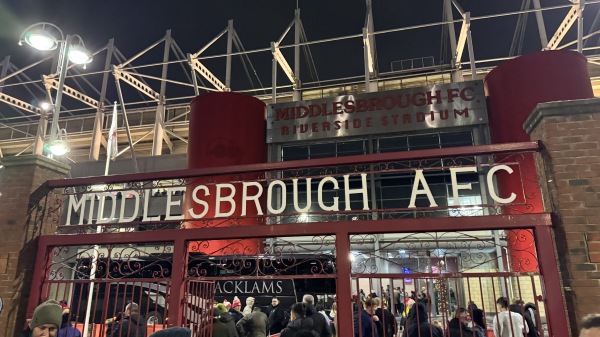 Riverside Stadium - Middlesbrough, North Yorkshire