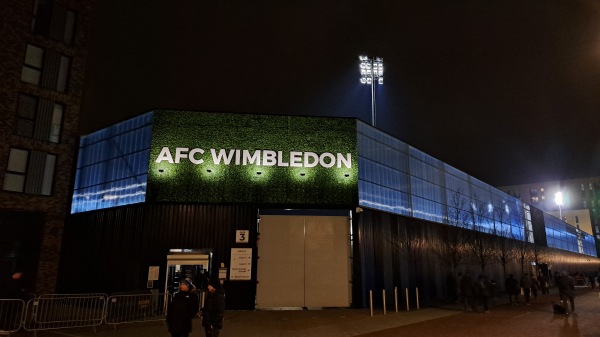 The Cherry Red Records Stadium - London-Wimbledon