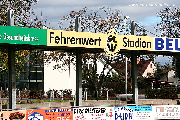 BFW-Stadion im Fehrenwert - Wyhl/Kaiserstuhl
