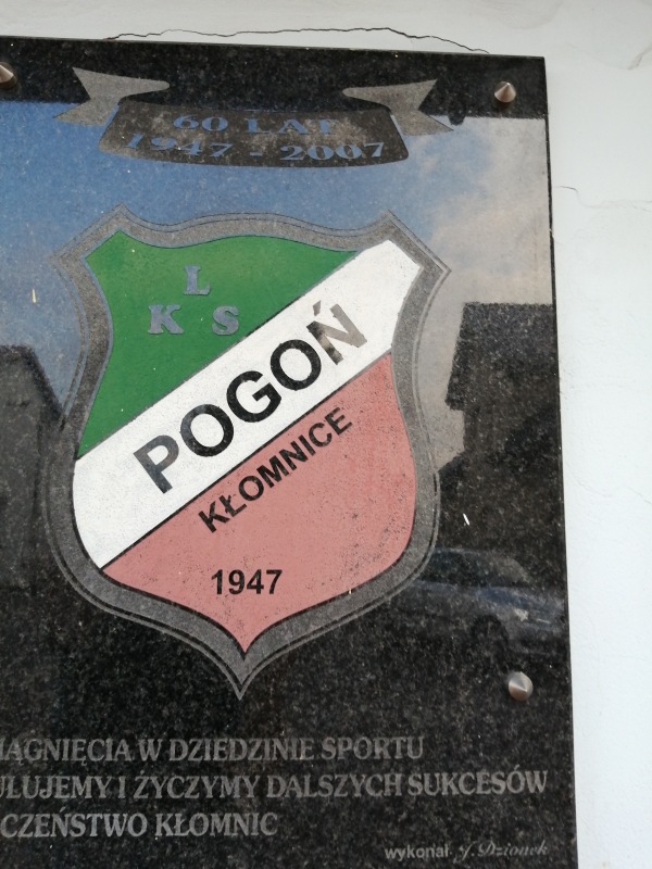 Stadion w Kłomnice - Kłomnice