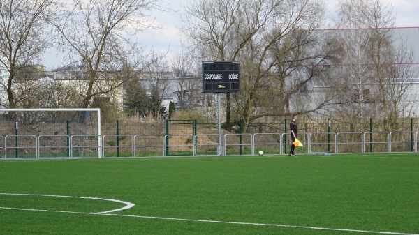 Stadion Sportowy Miejskiego Ośrodka Sportu i Rekreacji w Myszkowie obok - Myszków
