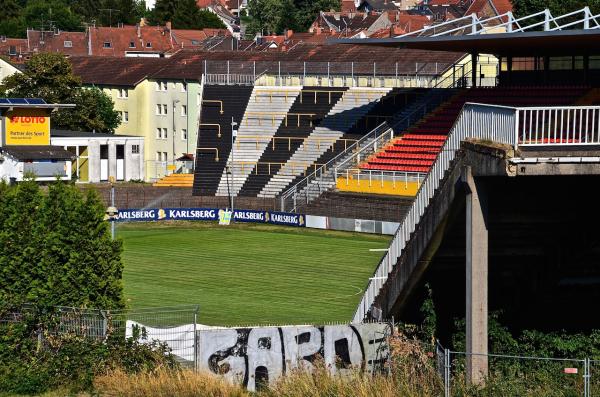Stadionpostkarte Ellenfeld Stadion Neunkirchen Saar # Nr 05 