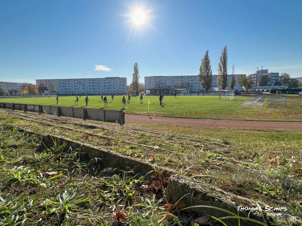 Stadion Heinrichslust im Sportkomplex - Schwedt/Oder