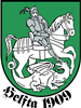 Wappen ehemals BuSG Aufbau Eisleben 1990  91071