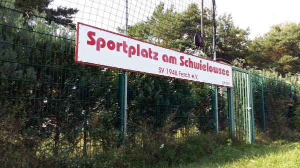 Sportplatz am Schwielowsee - Schwielowsee-Ferch