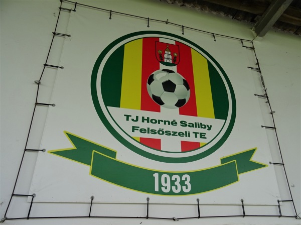 Futbalový štadión TJ Horné Saliby - Horné Saliby