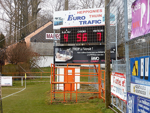 Le stade du Trou à la Vigne - Fleurus-Heppignies