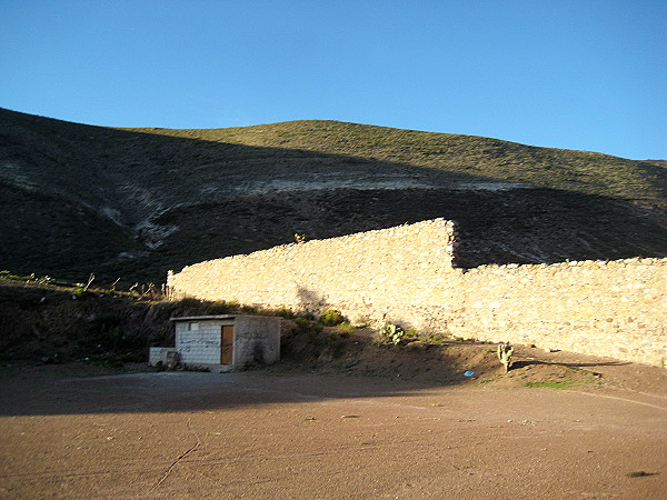 Cancha de tierra - Real de Catorce