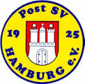 Wappen ehemals Post SV Hamburg 1925  45861