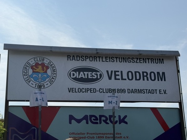 Radrennbahn Darmstadt - Darmstadt