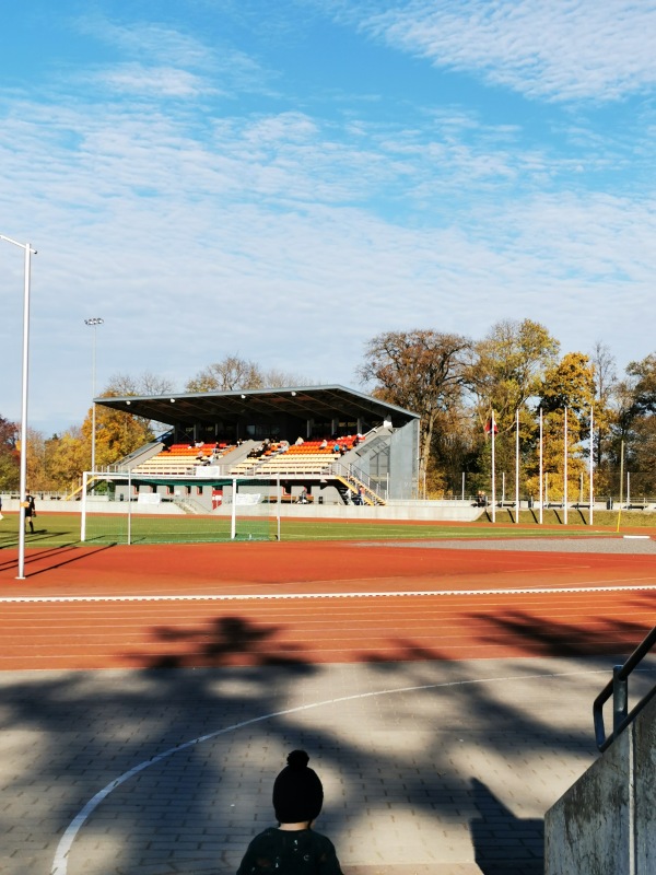 Saldus pilsētas stadionā - Saldus