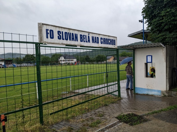 Futbalove ihrisko Bela Nad Cirochou - Belá nad Cirochou