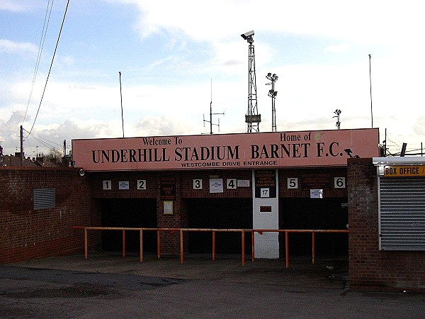 Underhill Stadium - Barnet, Greater London