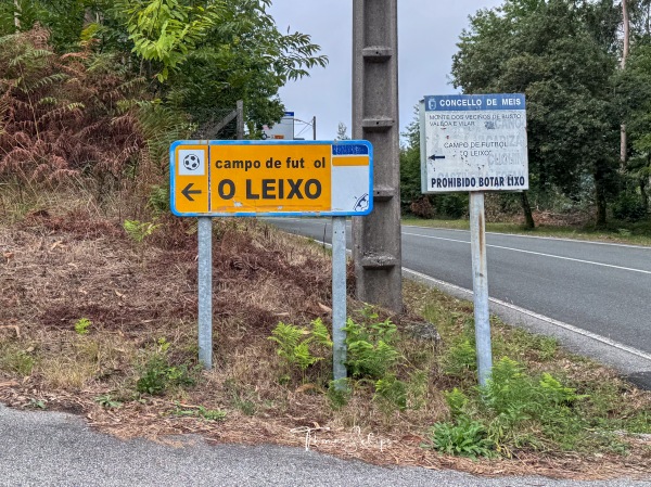 Campo de Fútbol O Leixo en Meis - Meis, GA