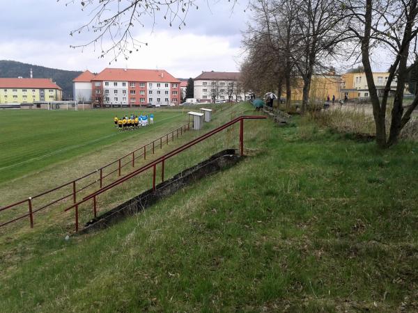 Fotbalový stadion TJ Hrádek - Hrádek u Rokycan