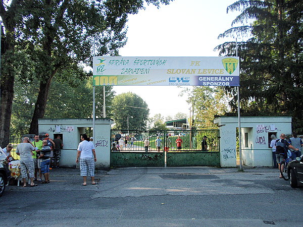 Futbalový štadión Levice - Levice