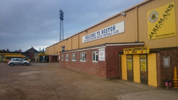 The Jakemans Stadium - Boston, Lincolnshire