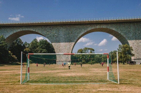 Sportplatz an der Göltzschtalbrücke - Lengenfeld/Vogtland-Weißensand