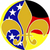 Wappen SV der Bosnier Frankfurt 1992  17522