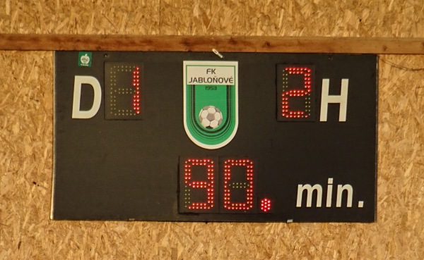 Ihrisko FK Jablonové - Jablonové