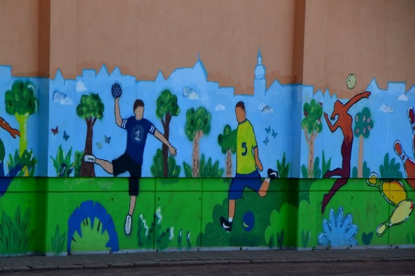 Sporthalle am Europagymnasium - Gommern