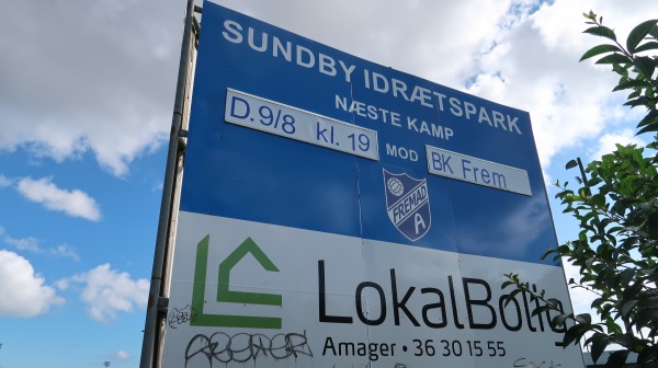 Sundby Idrætspark Kunstgræs Bane 2 - Købnhavn