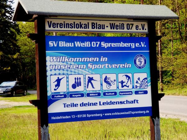 Sportanlage Heidefrieden - Spremberg