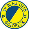 Wappen SV Blau-Gelb 1921 Goldbeck diverse  50478