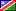 Flagge Namibia