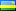 Flagge Ruanda